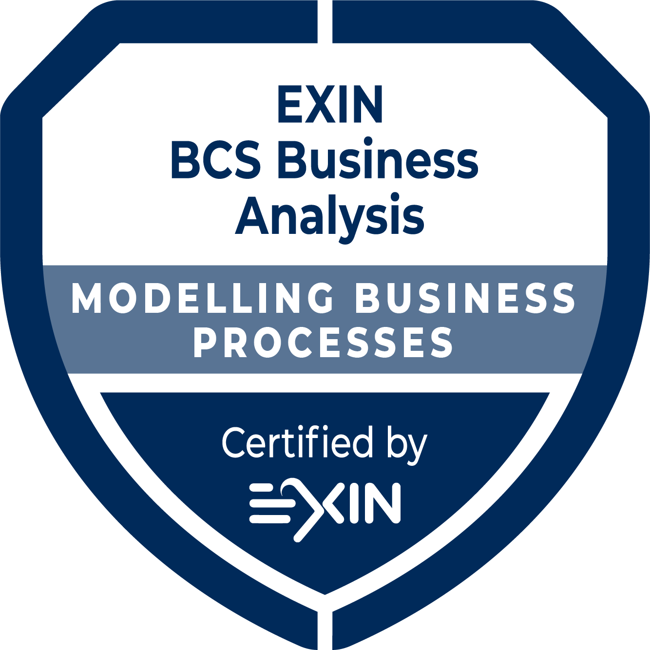 EXIN Badge ModuleModellingBusinessProcesses BCS BA