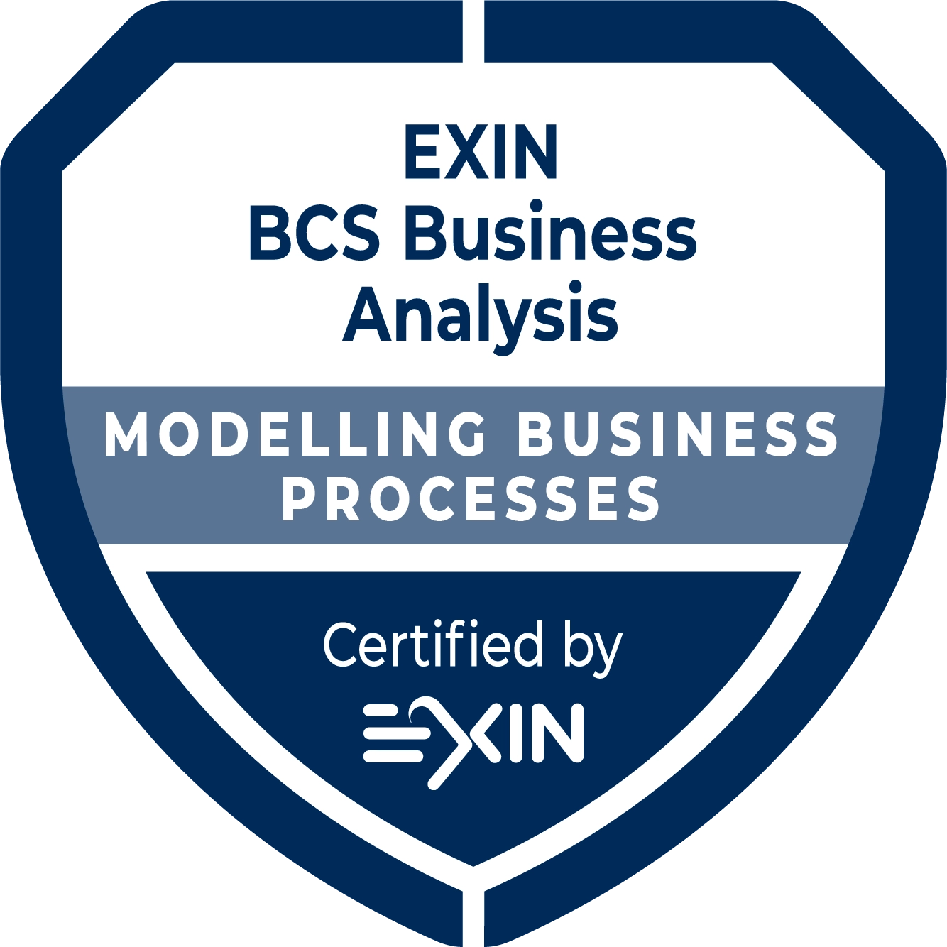 EXIN Badge ModuleModellingBusinessProcesses BCS BA