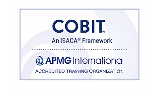 Cobit 2019 Accredited Logo APMG