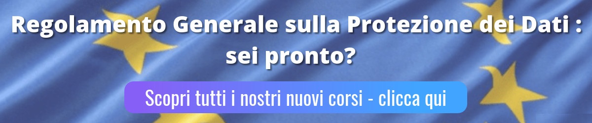 BANNER GDPR ITA