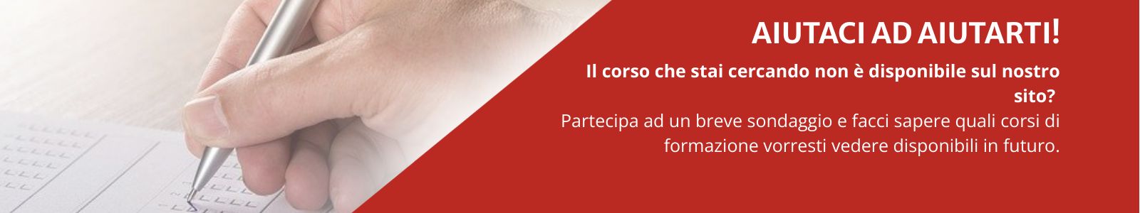 Aiutaci ad aiutarti!