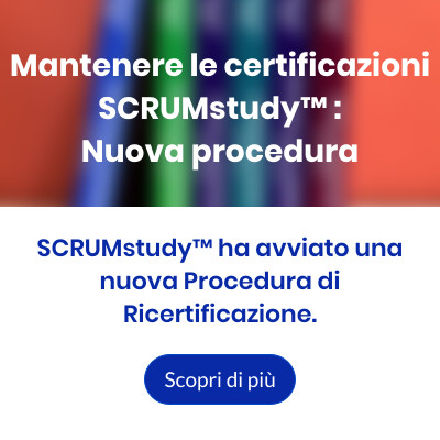Maintaining SCRUMstudy™ certifications   New process ENG